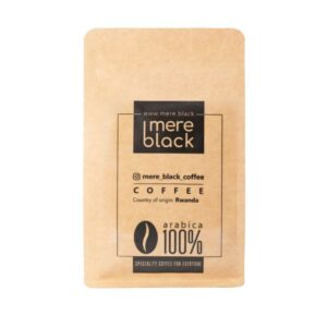 KAWA ZIARNISTA MERE BLACK RWANDA (0.250 KG)